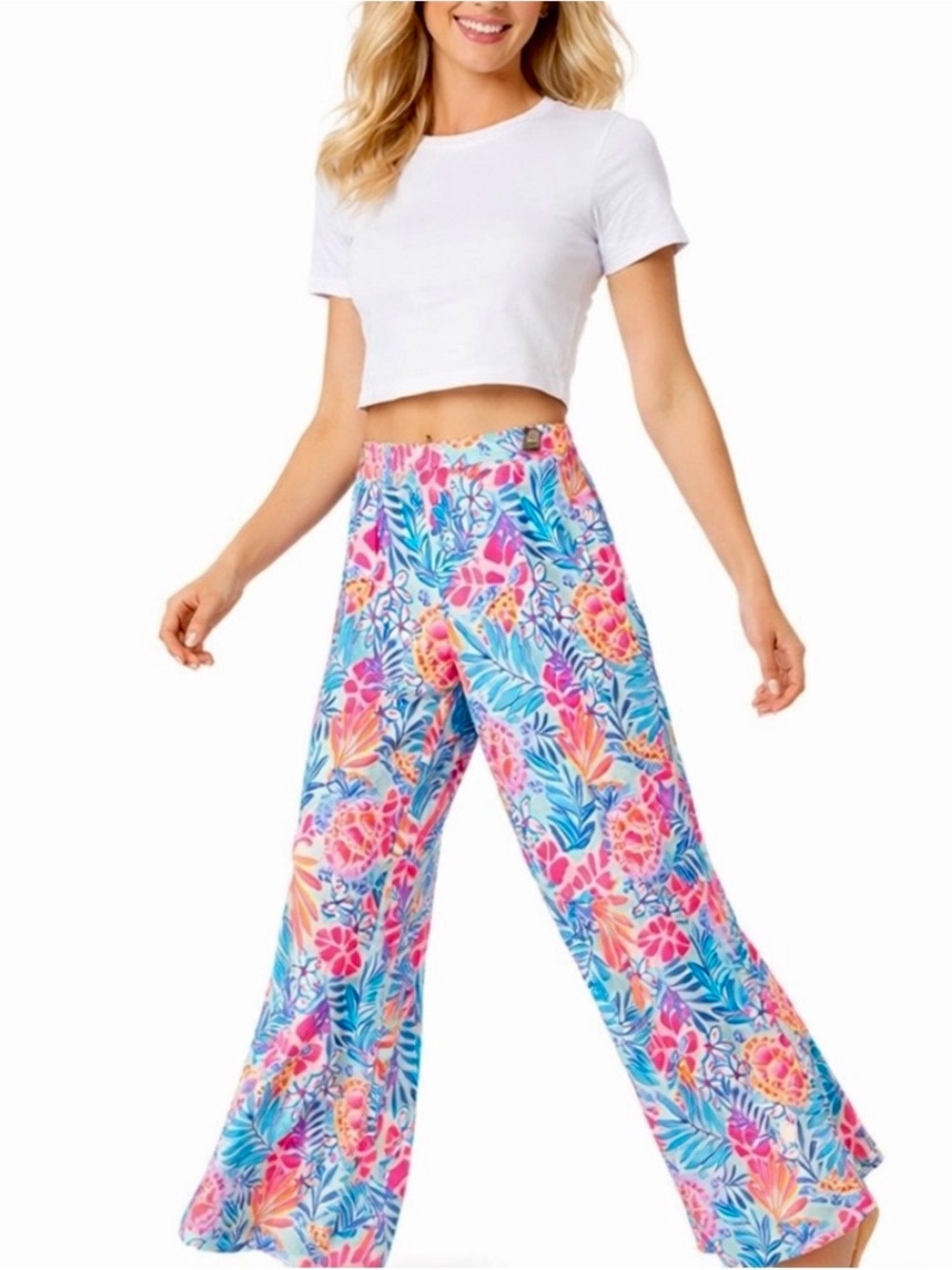 Lilly Pulitzer Lorena Breezy Palazzo Pants